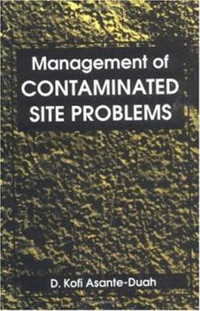 Hardcover Management of Contaminated Site Problems Book