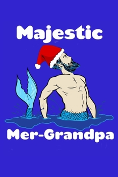 Paperback Majestic Mer Grandpa: Comic Book Notebook Paper Book