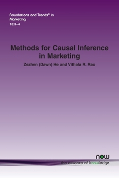 Paperback Methods for Causal Inference in Marketing Book