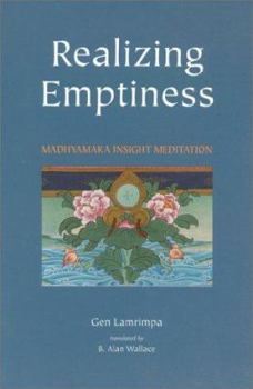 Paperback Realizing Emptiness: Madhyamaka Insight Meditation Book