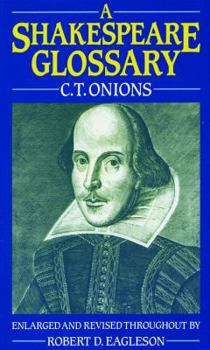 Paperback A Shakespeare Glossary Book