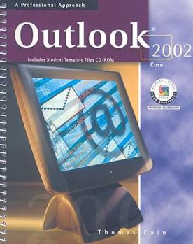 Spiral-bound Outlook 2002 Core [With CDROM] Book