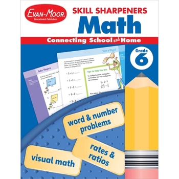 Paperback Skill Sharpeners: Math, Grade 6 Book