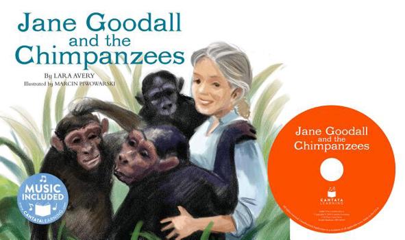 Library Binding Jane Goodall and the Chimpanzees Book