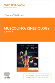 Misc. Kinesiology - Elsevier eBook on Vitalsource (Retail Access Card): Kinesiology - Elsevier eBook on Vitalsource (Retail Access Card) Book