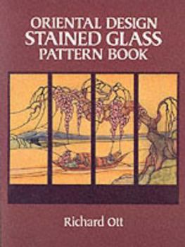 Paperback Oriental Design Stained Glass Pattern Book
