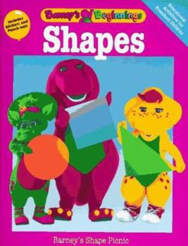 Paperback Barney's Beginnings: Shapes Book