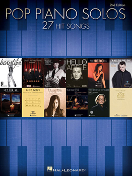 Paperback Pop Piano Solos: 27 Hit Songs Book