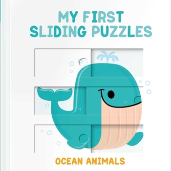 Board book My First Sliding Puzzles - Ocean Animals Book