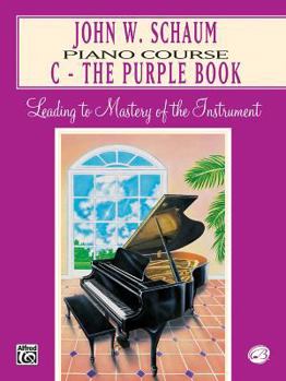 Paperback John W. Schaum Piano Course: C -- The Purple Book