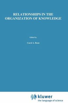 Paperback Relationships in the Organization of Knowledge Book