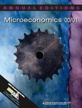 Paperback Annual Editions: Microeconomics 00/01 Book