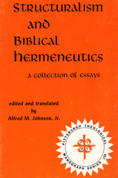 Paperback Structuralism and Biblical Hermeneutics Book