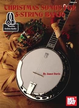 Paperback Christmas Songs for 5-String Banjo Book