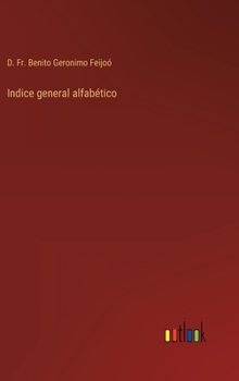 Hardcover Indice general alfabético [Spanish] Book