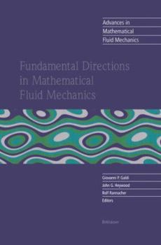 Paperback Fundamental Directions in Mathematical Fluid Mechanics Book