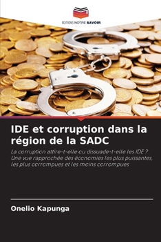 Paperback IDE et corruption dans la région de la SADC [French] Book