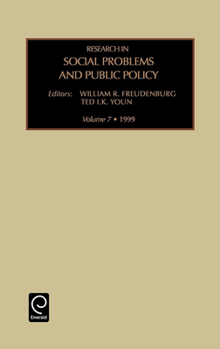 Hardcover Research in Social Problems and Public Policy Book