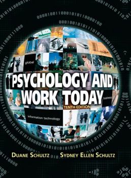 Hardcover Psychology and Work Today Book