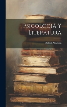 Hardcover Psicologiá Y Literatura [Spanish] Book