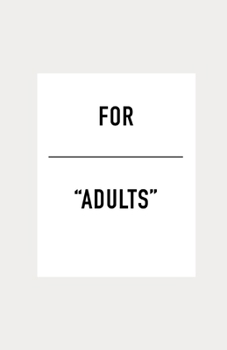 Paperback For "Adults" Book