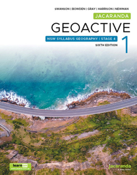 Paperback Jacaranda Geoactive 1 Stage 4 NSW Australian Syllabus Geography, 6e learnON and Print (Geoactive Series) Book