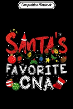 Composition Notebook: Santa's Favorite Custodian Funny Christmas  Journal/Notebook Blank Lined Ruled 6x9 100 Pages