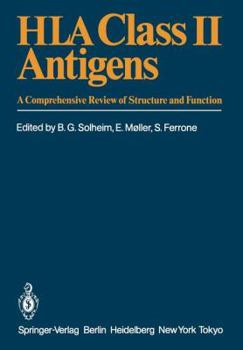 Paperback HLA Class II Antigens: A Comprehensive Review of Structure and Function Book