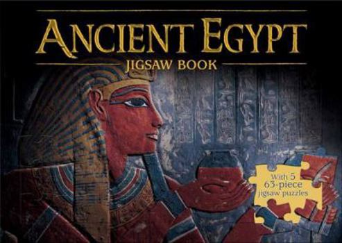 Hardcover Ancient Egypt Jigsaw Book