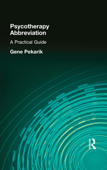 Hardcover Psychotherapy Abbreviation: A Practical Guide Book