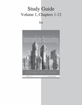Paperback Intermediate Accounting, Volume 1: Chapters 1-12 Book