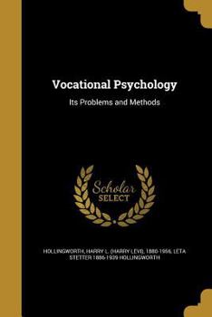 Paperback Vocational Psychology Book