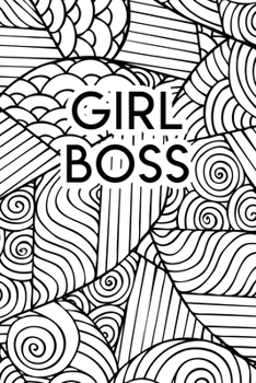Paperback Girl Boss: 110 Blank Lined College Ruled Journal for Women Book