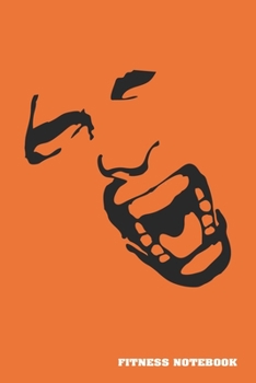 Fitness Notebook: Fitness Journal. Format A5, 120 pages, fine light grey lined. Daily entries, notes and physical fitness journal. Notebook for your fitness and bodybuilding progress