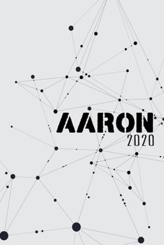 Paperback Terminkalender 2020: F?r Aaron personalisierter Taschenkalender und Tagesplaner ca DIN A5 - 376 Seiten - 1 Seite pro Tag - Tagebuch - Woche [German] Book