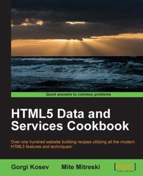 Paperback Html5 Data and Services Cookbook Book