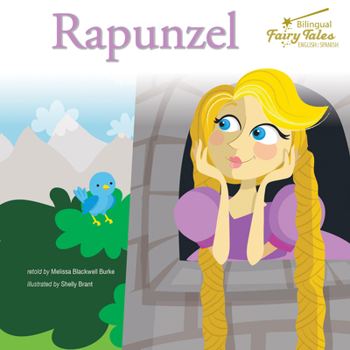 Paperback Bilingual Fairy Tales Rapunzel [Spanish] Book