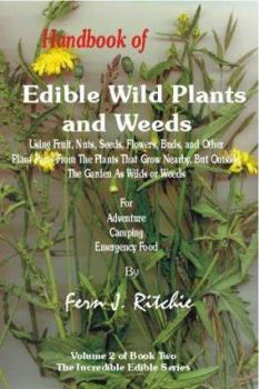 Plastic Comb Handbook of Edible Wild Plants and Weeds, Vol 1, Handbook (Incredible Edibles Series) (The Incredible edibles series) Book
