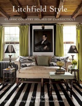 Hardcover Litchfield Style: Classic Country Houses of Connecticut Book