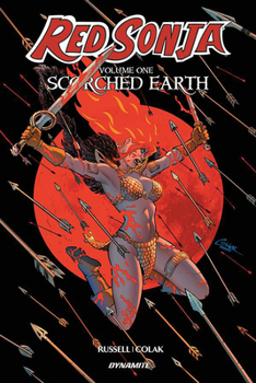 Paperback Red Sonja Volume 1: Scorched Earth Book