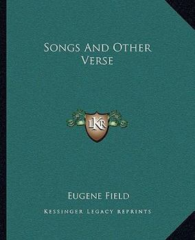 Songs, and other verse