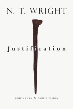 Hardcover Justification: God's Plan & Paul's Vision Book