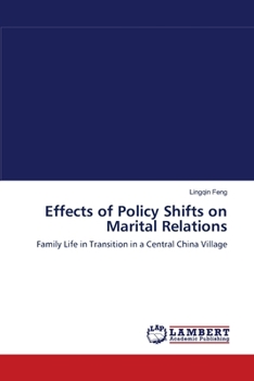 Paperback Effects of Policy Shifts on Marital Relations Book