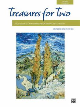 Paperback Treasures for Two: 10 Exceptional Duets for Recitals, Concerts, and Contests (For Two Series) Book