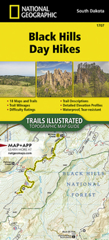 Map Black Hills Day Hikes Map Book