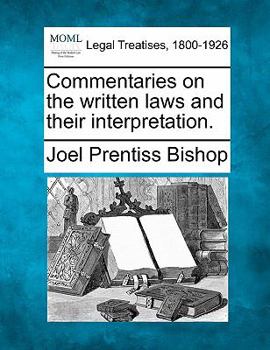 Paperback Commentaries on the Written Laws and Their Interpretation. Book