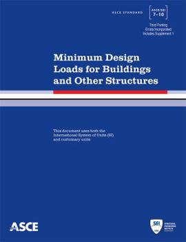 Paperback Minimum Design Loads for Buildings and Other Structures: [third Printing] Book