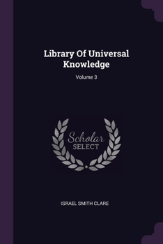 Paperback Library Of Universal Knowledge; Volume 3 Book
