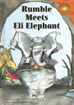 Library Binding Rumble Meets Eli Elephant Book