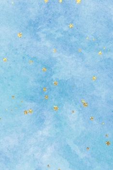 Starry Painted Skies Composition Notebook - Small Unruled Notebook - 6x9 Blank Notebook (Softcover Journal / Notebook / Sketchbook / Diary)